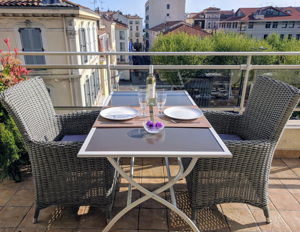 Citilet 6 Bright, Open-Plan With Large Terrace Lejlighed Cannes Eksteriør billede